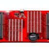 WALFRONT DDR5 DDR4 Memory Tester Red Rectangular PCB 7.87x4.33in-8