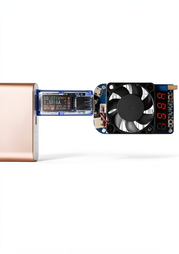 AVHzY USB Multimeter 0.96‑inch IPS LCD, 3C Test & Power‑Off Storage-8