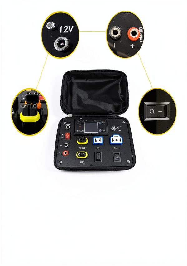 Jieotwice Car LED Portable Tester 80W Digital Voltage Meter-7